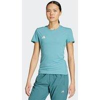 Adidas Womens Running Adizero T-Shirt - Green