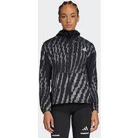 Adidas Womens Running Adi365 Hi-Vis Jacket - Black