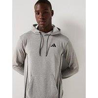 Adidas Mens Training Game & Go Hoodie - Grey