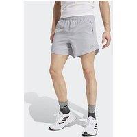 Adidas Mens Running Run It 7Inch Shorts - Silver
