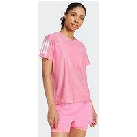 Adidas Womens Running Own The Run T-Shirt - Pink