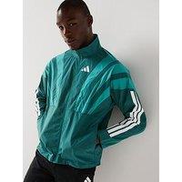 Adidas Mens Running Adizero Jacket - Green