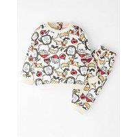 The Very Collection Baby Boys Christmas Sweat Jog Set - Multi