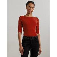 Lauren By Ralph Lauren Judy Knit Jumper - Red