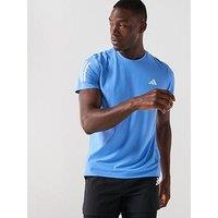 Adidas Mens Running Own The Run T-Shirt - Blue