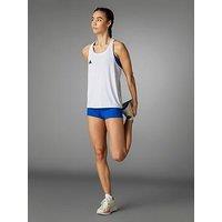 Adidas Womens Running Adizero Tank - White