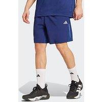 Adidas Mens Training Tech 7Inch Shorts - Navy