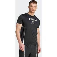 Adidas Mens Training D4T Heritage Climacool T-Shirt - Black