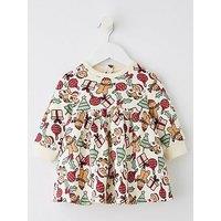 The Very Collection Baby Girls Christmas Sweater Dress - Multi