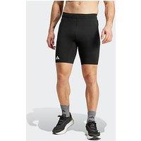 Adidas Mens Running Adizero Shorts - Black