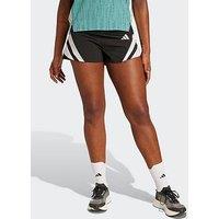 Adidas Womens Running Adizero 4-Inch Shorts - Black