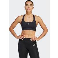 Adidas Womens Training Mid Support Sports Bra - Black