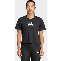Adidas Womens Training Essentials Logo T-Shirt - Black