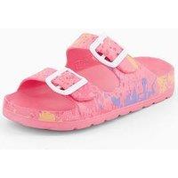 The Very Collection Multi Two Strap Sandals - Pink