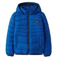 Name It Boys Marble Padded Jacket - Sky Diver