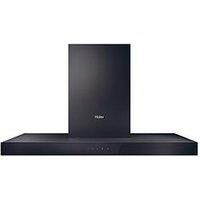Haier I-Clean Series 4 Hats9Cbs4B 90Cm Chimney Cooker Hood, Black