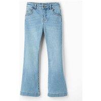 The Very Collection Girls Pocket Front Washed Jeans - Blue