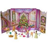 Disney Princess Advent Calendar With 24 Days Of Gifts, Including 3 Small Dolls, 3 Friends & 22 Accy