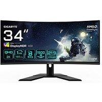 Gigabyte G34Wqcp Curved Gaming Monitor - 34In Qhd, Va