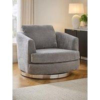 Very Home Devine Fabric Swivel Chair