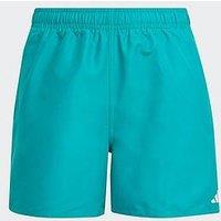 Adidas Boy'S Solid Swim Shorts - Green