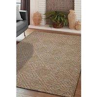 Summer Diamonds Indoor/Outdoor Rug - Natural