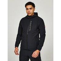 Zavetti Canada Irrosso Woven Lightweight Jacket - Black