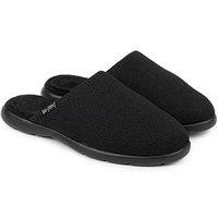 Totes Isotoner Isoflex Textured Mule Slipper