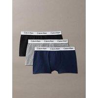 Calvin Klein Boys 3 Pack Trunks - Multi