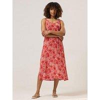 M&Co Buckle Strap Beach Dress - Orange