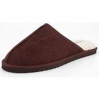 Jack & Jones Microfibre Slipper - Dark Brown