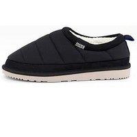 Jack & Jones Padded Mule Slipper - Dark Grey