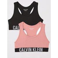 Calvin Klein Girls 2 Pack Bralette - Multi