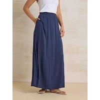 Long Tall Sally Acid Wash Skirt - Blue