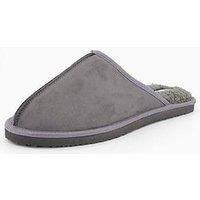 Jack & Jones Microfibre Slipper - Grey