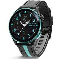Reflex Active Series 54 Amoled Gps Black And Green Smart Calling Watch