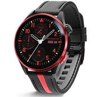 Reflex Active Series 54 Amoled Gps Black And Red Smart Calling Watch