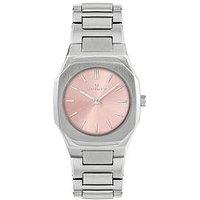 Spirit Ladies Pink Dial Stainless Steel Bracelet Watch