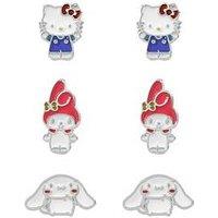 Hello Kitty Mix-And-Match Stud Earring Set