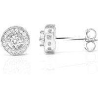 Say It With Halo Earrings - Sterling Silver