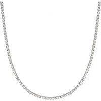 Say It With Tennis Necklace - Silver