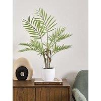 The Very Collection Faux Palm Plant In Plastic Pot