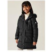 Regatta Kids Girls Fabrizia Ii Padded Jacket - Black