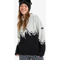 Roxy Womens Skiing Cozy Sound Knit Jumper - Black