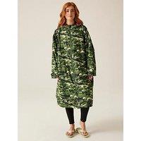 Regatta Unisex Dry Robe - Green