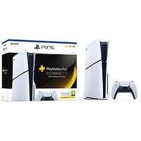 Playstation 5 Disc Console & Playstation Plus Premium 24 Month Subscription Bundle