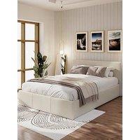 Gfw Odessa Double End Lift Storage Ottoman Bed - Bedframe + Standard Mattress