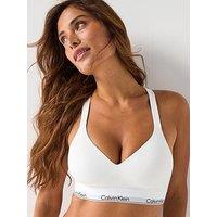 Calvin Klein Icon Cotton Modal Lift Bralette - White
