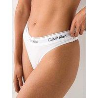 Calvin Klein Icon Cotton Modal Thong - White