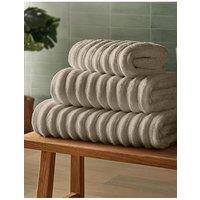 Silentnight Ribbed Cotton Towels - 6 Piece Bale